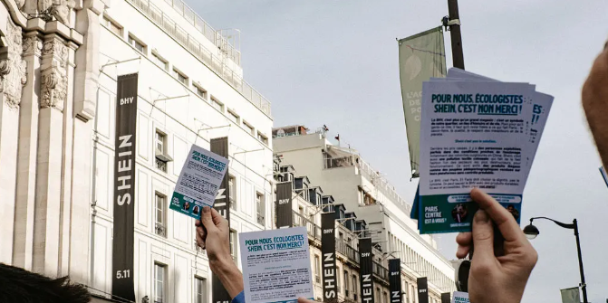 Paris vs.Ultra-Fast Fashion: Shein’s BHV Debut Meets Protest and Policy