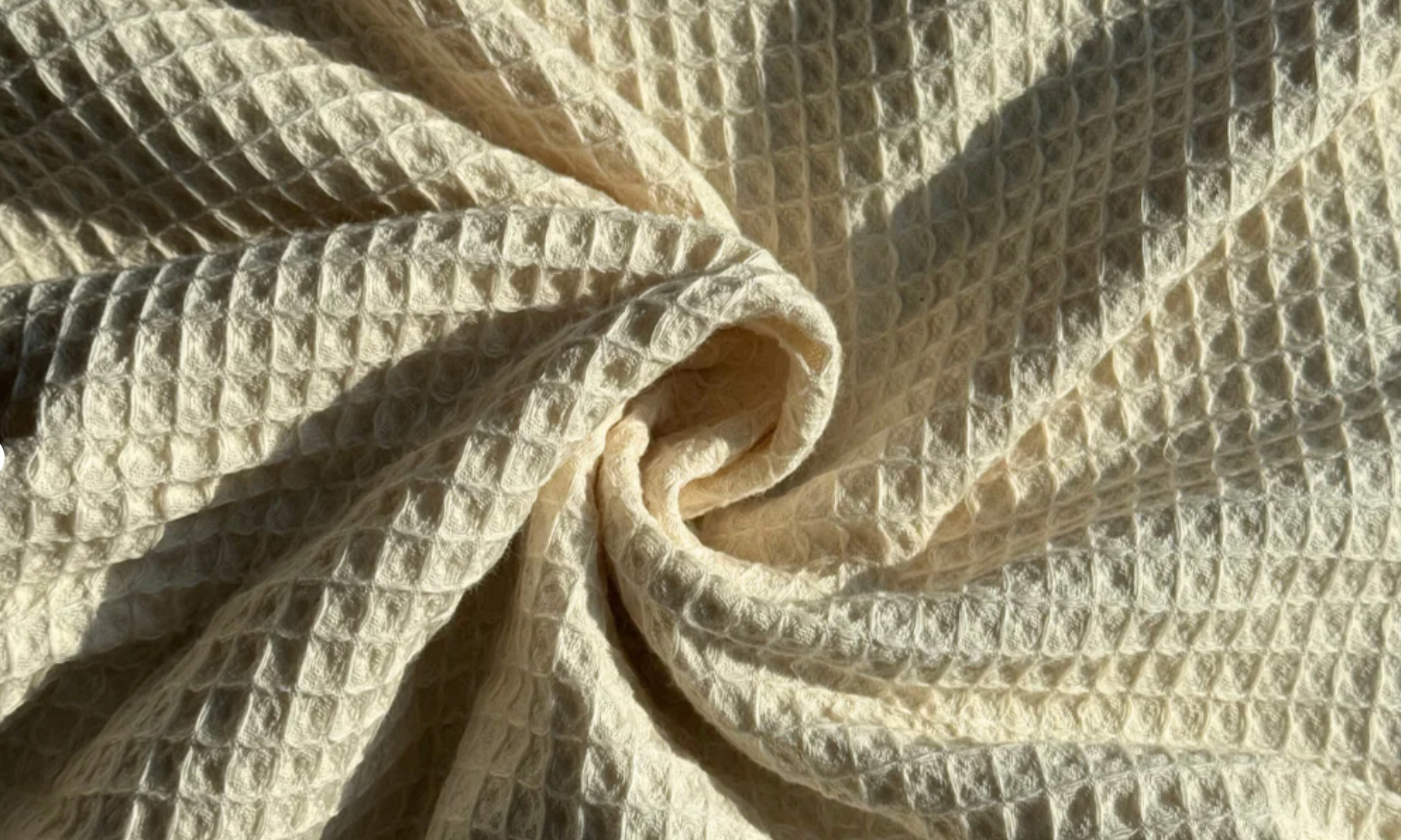 5481 AP WD - Waffle 16s by Papillon Bleu - 100% Rainfed Regenerative Organic Cotton