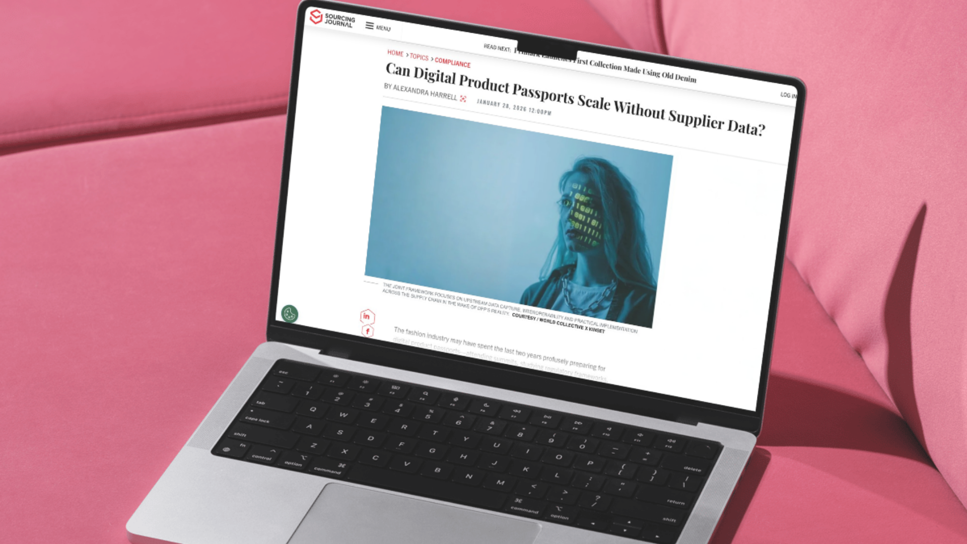 Sourcing Journal Features World Collective & Kinset: Why Supplier Data Will Decide Whether DPP Scales