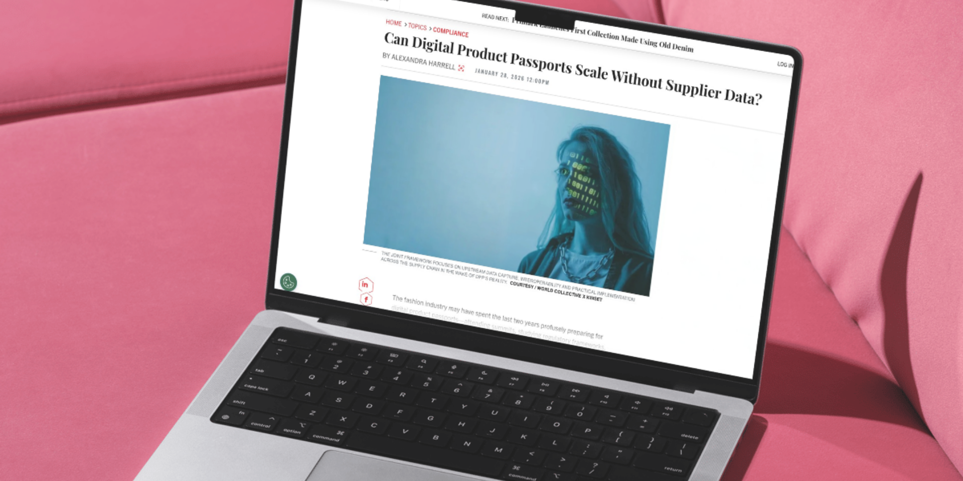 Sourcing Journal Features World Collective & Kinset: Why Supplier Data Will Decide Whether DPP Scales