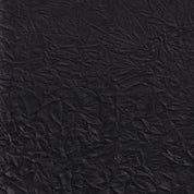 STRETCH VEGETAL CRINKLE BLACK - Lamb Leather Fabric  — Sold per sq.ft