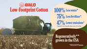 Avalo Low-Footprint Cotton Fabric