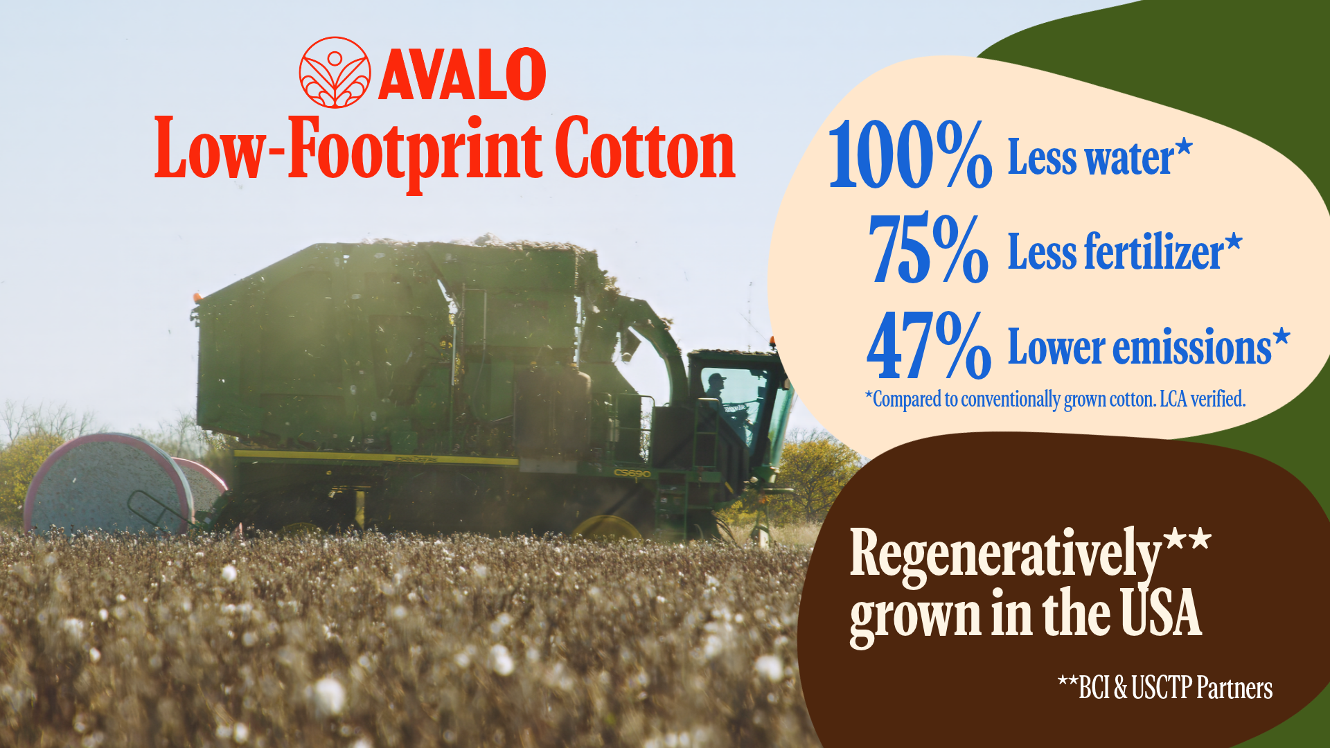 Avalo Low-Footprint Cotton Fabric