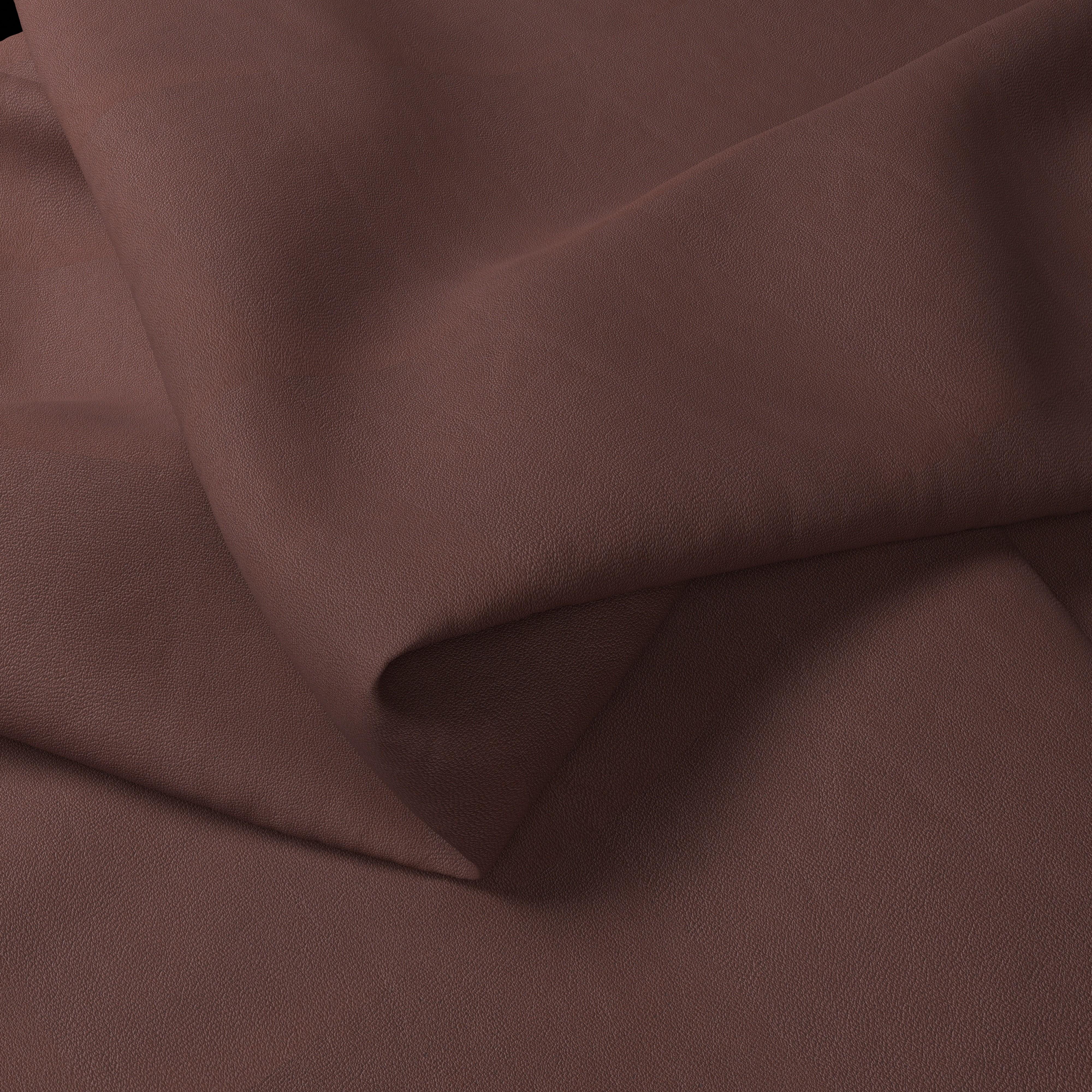 SOFIA SEMI VEG. SADDLE - Lamb Leather Fabric  — Sold per sq.ft