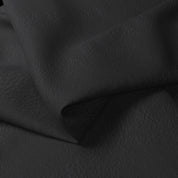 BRISTOL BLACK - Lamb Leather Fabric  — Sold per square foot (sq.ft)