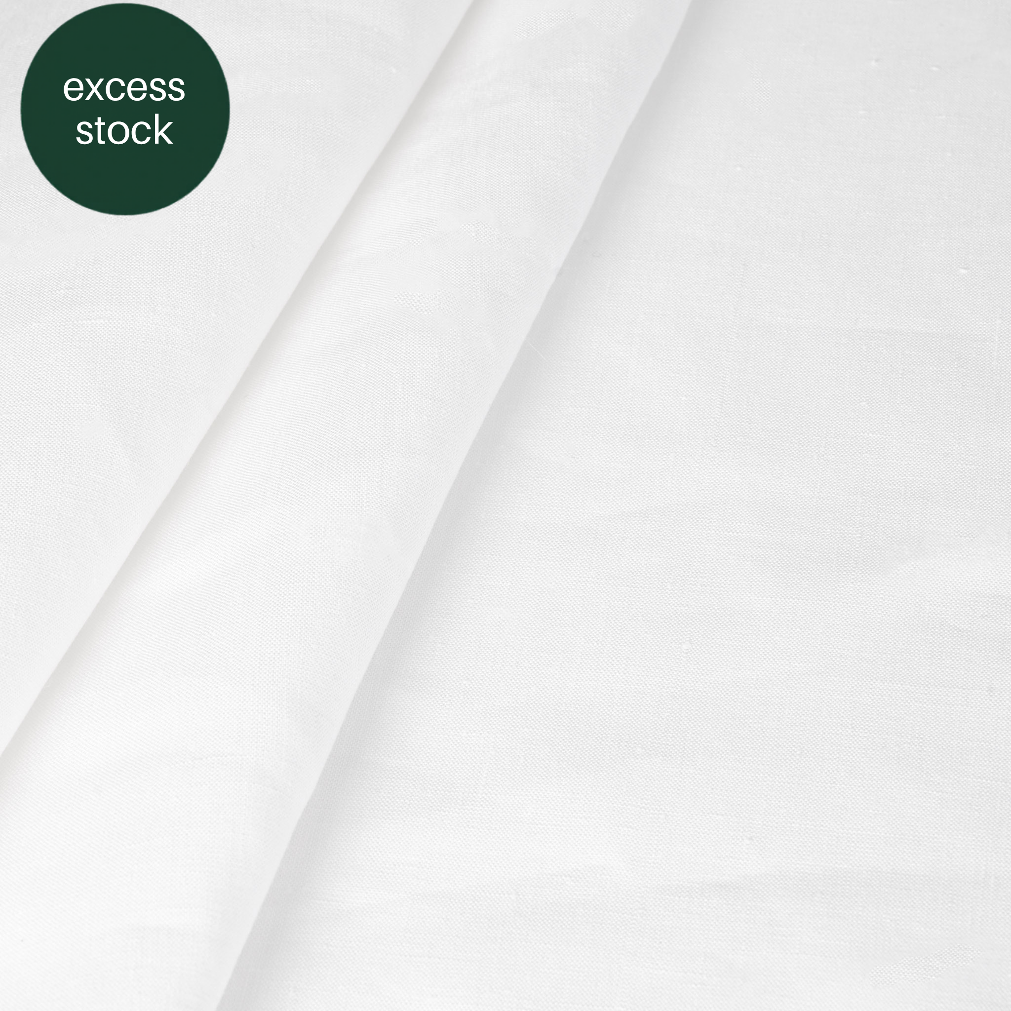 White Linen Canvas Fabric 3636