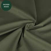 Khaki Green Poplin Fabric 8233