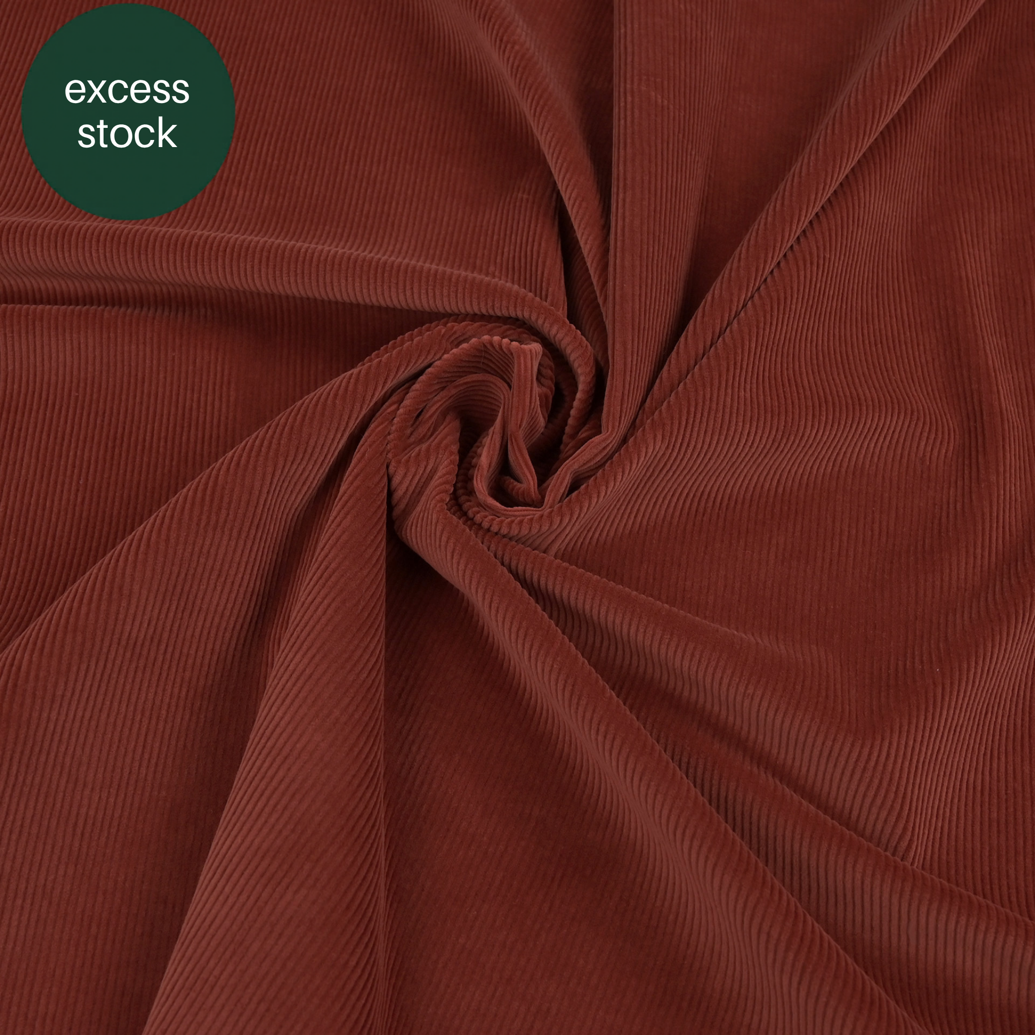 Brick Red Stretch Corduroy 99213