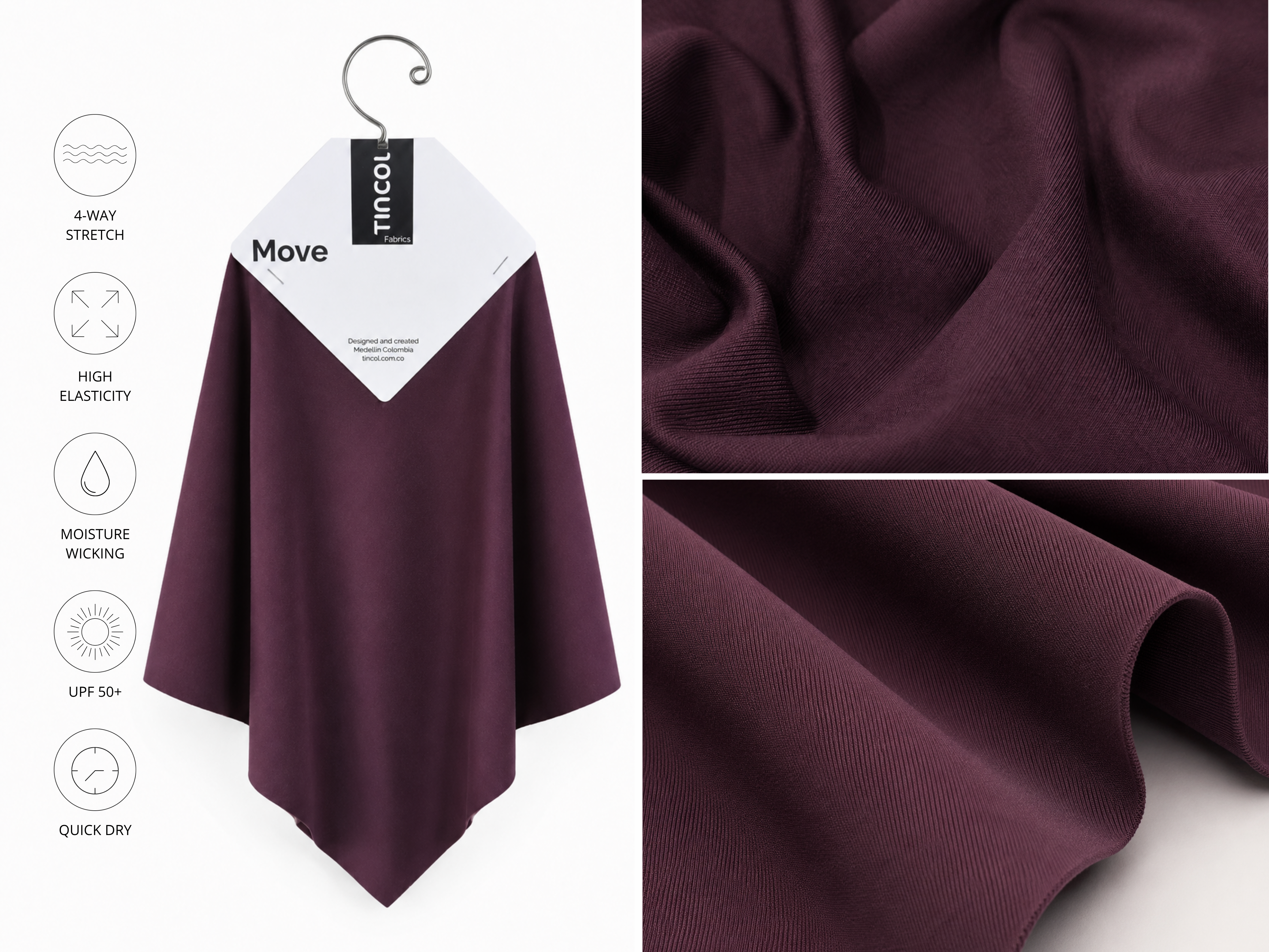 Move fabric swatch