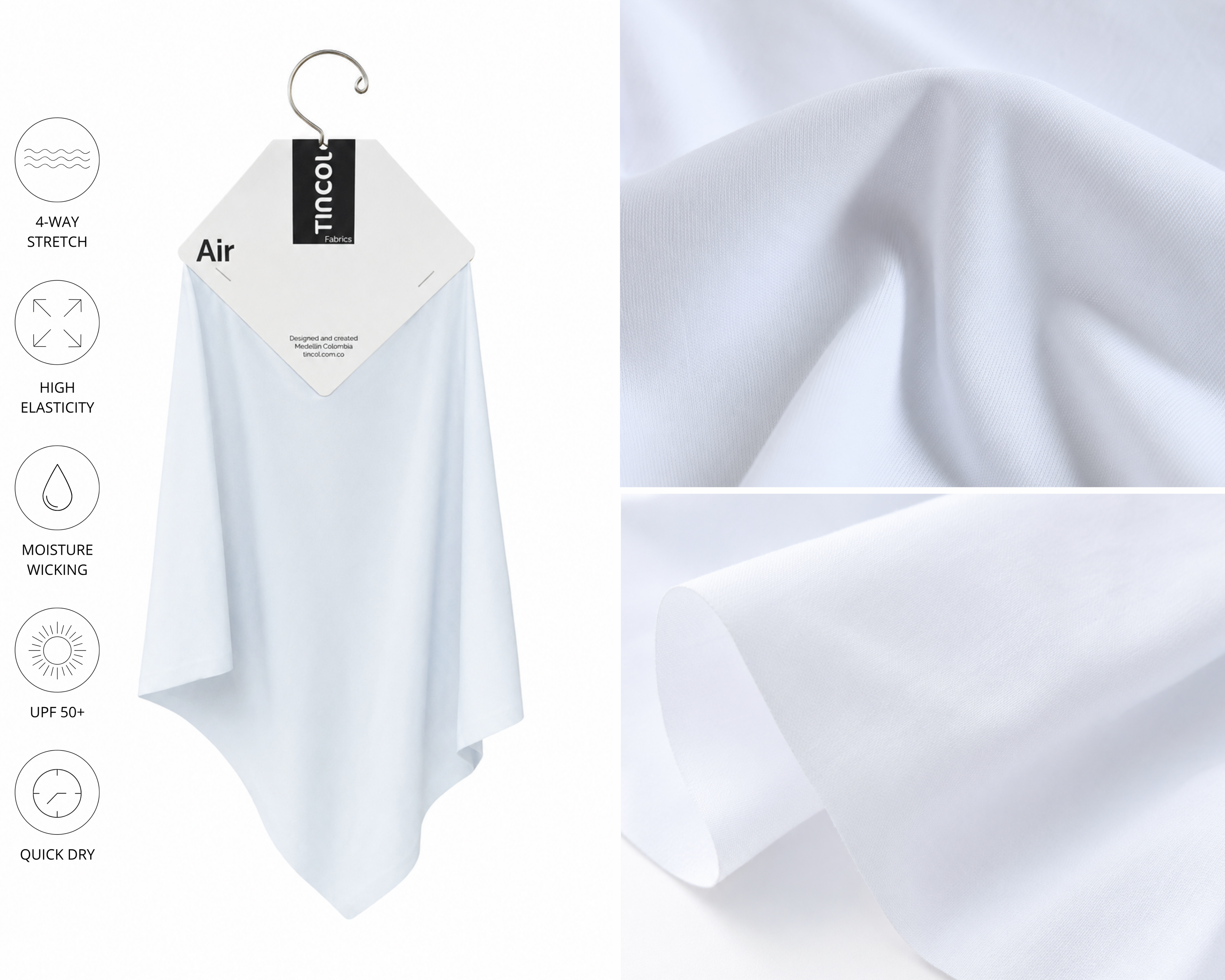 Air fabric swatch