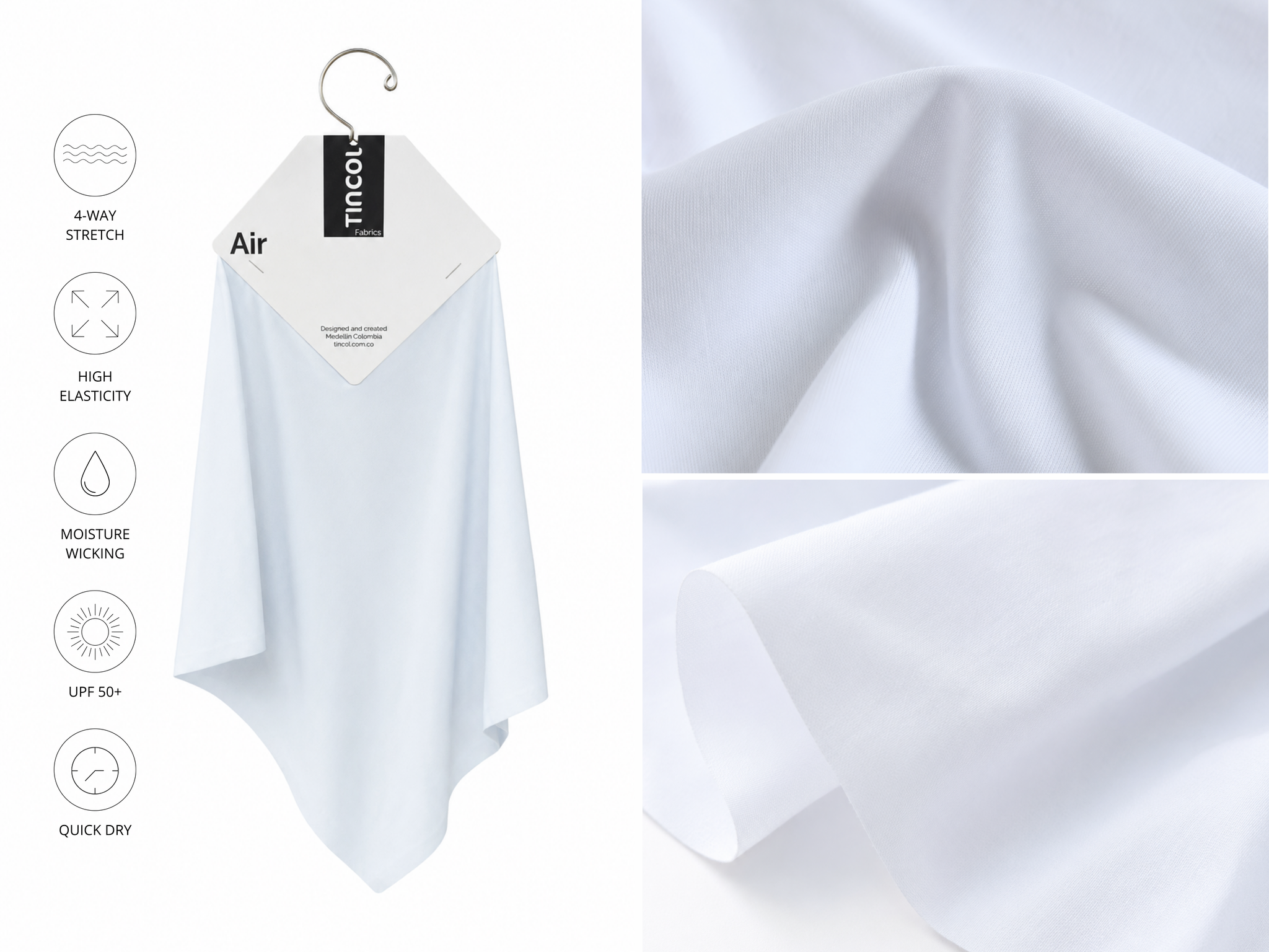 Air fabric swatch